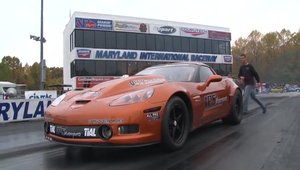 Un Corvette modificat complet scoate 6.58 secunde pe sfertul de mila