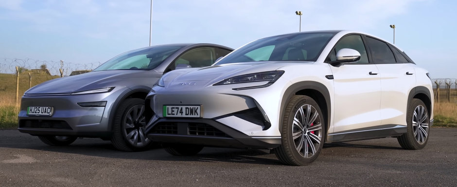 Un cunoscut jurnalist britanic compara noua Tesla Model Y cu BYD Sealion 7. "Asta e masina superioara" Un cunoscut jurnalist britanic compara noua Tesla Model Y cu BYD Sealion 7. "Asta e masina superioara"