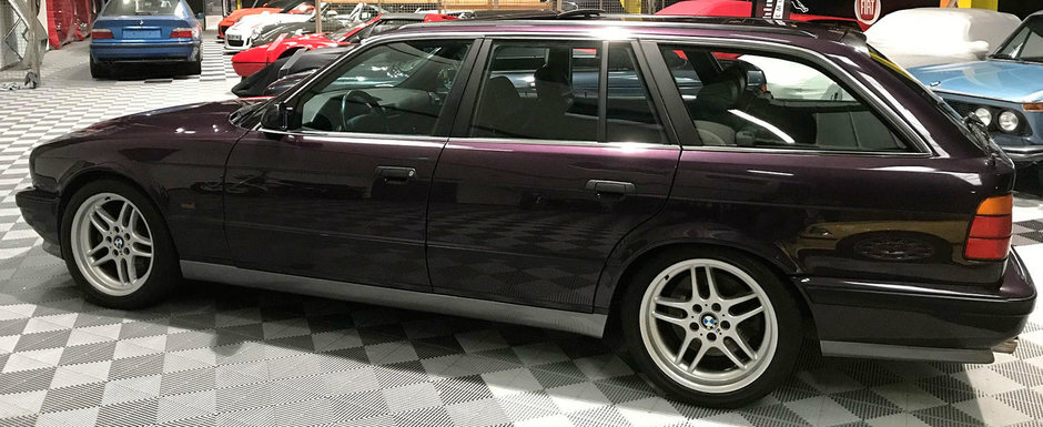 Un dealer din Franta are la vanzare un M5 Touring. Cu motor de 3.8 litri si cutie manuala Un dealer din Franta are la vanzare un M5 Touring. Cu motor de 3.8 litri si cutie manuala