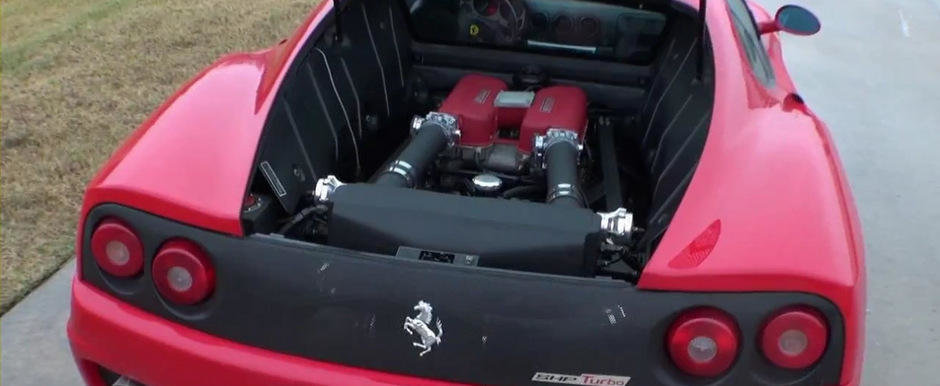Un fel de lup in blana de oaie: Ferrari 360 cu kit turbo si 780 CP Un fel de lup in blana de oaie: Ferrari 360 cu kit turbo si 780 CP
