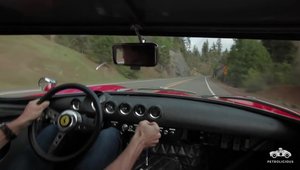 Un Ferrari 250 GTO si sapte minute viteza pe o sosea virajata de munte