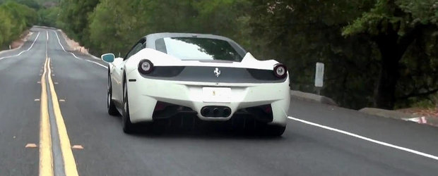 Un Ferrari 458 cu evacuare Novitec e pura dementa auditiva