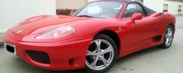 Un Ferrari Spider e de vanzare la Timisoara cu numai 23.000 de Euro. Care e secretul?
