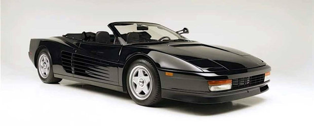Un Ferrari unic in lume, condus de Michael Jackson intr-o reclama celebra. Cu cat se vinde acum