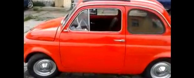 Un Fiat 500 din 1970 a devenit masina electrica