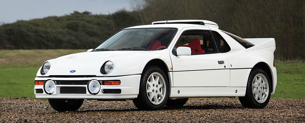 Un Ford RS200 Evolution cu 600 cp din fabrica este de vanzare