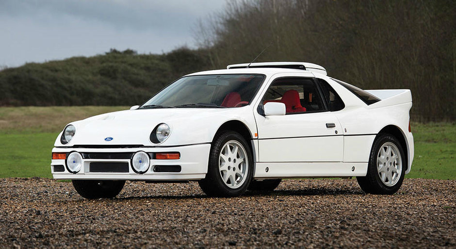 Un Ford RS200 Evolution cu 600 cp din fabrica este de vanzare