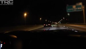 Un Lamborghini Aventador provoaca pe autostrada o Toyota Supra la o liniuta