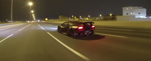 Un Lamborghini Sesto Elemento apare de nicaieri pe strazile din Qatar