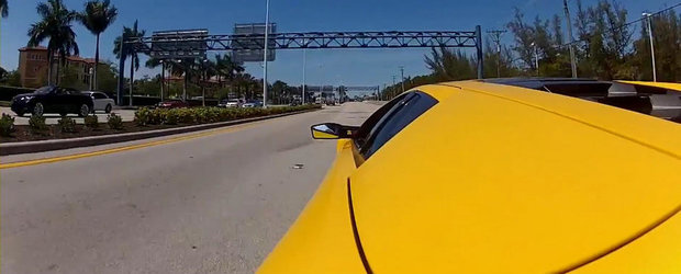 Un Lamborghini Twin-turbo de 1.150 CP ia cu asalt strazile din Florida!