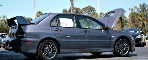 Un Lancer EVO cumparat in urma cu 11 ani si condus pentru 9 mile s-a vandut recent cu o suma record