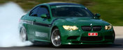 Un M3 E92 de 550 CP si ... foarte verde