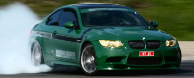 Un M3 E92 de 550 CP si ... foarte verde