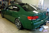 Un M3 E92 de 550 CP si ... foarte verde