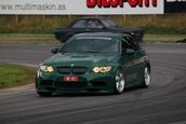 Un M3 E92 de 550 CP si ... foarte verde