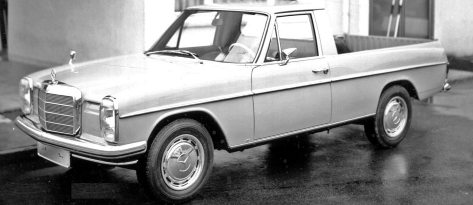Un Mercedes 'Bot de Cal' pick-up cu motor de Lexus pare ceva de vis Un Mercedes 'Bot de Cal' pick-up cu motor de Lexus pare ceva de vis