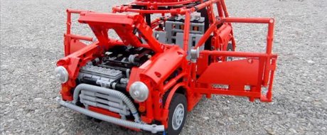 Un MINI Cooper Mk 1 din LEGO? Desigur, complet functional!