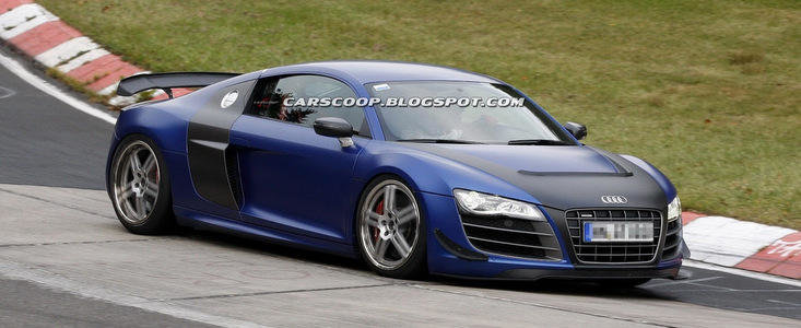 Un misterios Audi R8 debarca la Nurburgring. Despre ce sa fie oare vorba?