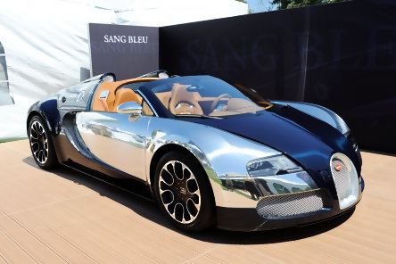 Un nou Bugatti Veyron special: Grand Sport Sang Bleu