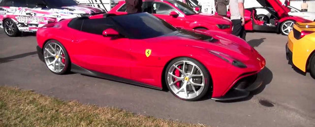 Un nou material video ne prezinta in detaliu exclusivistul Ferrari F12 TRS