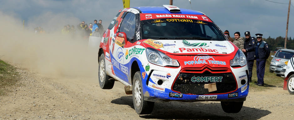 Un nou podium pentru Bacau Rally Team