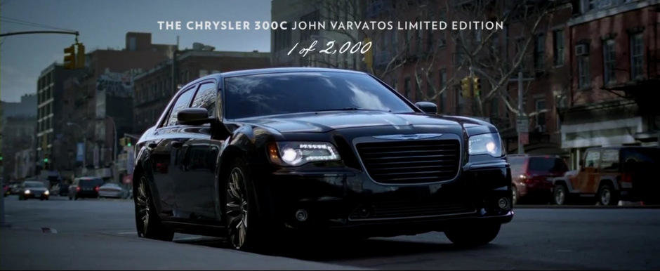 Un nou spot de promovare pentru editia speciala Chrysler 300C John Varvatos Un nou spot de promovare pentru editia speciala Chrysler 300C John Varvatos