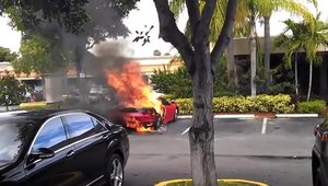 Un nou supercar sfarseste in flacari. De aceasta data in Florida