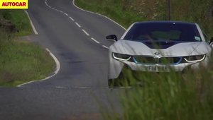 Un nou test cu hibridul BMW i8