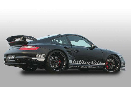 Un Porsche 911 Turbo posedat de Cargraphic