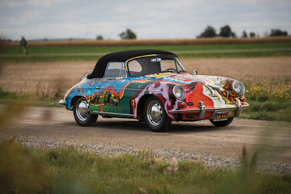 Un Porsche 'psihedelic' care i-a apartinut cantaretei Janis Joplin s-a vandut la pret record Un Porsche 'psihedelic' care i-a apartinut cantaretei Janis Joplin s-a vandut la pret record
