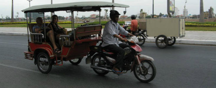 Un roman in jurul lumii cu motocicleta: din Vietnam in Romania, ep. 2 - Cambodgia