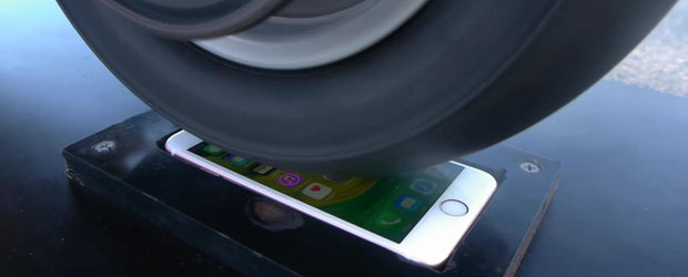 Un simplu burnout pe ecranul unui iPhone 6S nu este suficient ca sa-l strice!