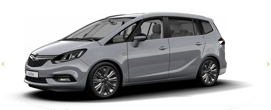 Un site GM dezvaluie "din greseala" variana facelift a noului Opel Zafira Un site GM dezvaluie "din greseala" variana facelift a noului Opel Zafira