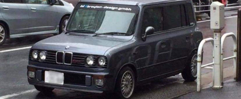 Un Suzuki Lapin din Japonia se crede BMW Ursulet. FOTO ca sa te convingi si singur Un Suzuki Lapin din Japonia se crede BMW Ursulet. FOTO ca sa te convingi si singur