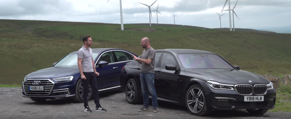 Un VIDEO pe care-l asteptai de mult. Care se conduce mai bine dintre BMW Seria 7 si Audi A8? Un VIDEO pe care-l asteptai de mult. Care se conduce mai bine dintre BMW Seria 7 si Audi A8?