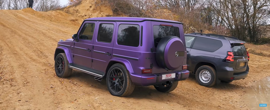 Una costa 37.000 de lire, cealalta... de peste patru ori mai mult. Test comparativ intre Toyota Land Cruiser si Mercedes-AMG G 63 Una costa 37.000 de lire, cealalta... de peste patru ori mai mult. Test comparativ intre Toyota Land Cruiser si Mercedes-AMG G 63