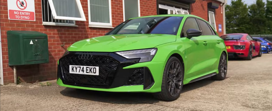 Una costa doar 10.000 de lire sterline, cealalta... de peste sase ori mai mult mult. Test comparativ intre primul si cel mai recent Audi RS3 Sportback Una costa doar 10.000 de lire sterline, cealalta... de peste sase ori mai mult mult. Test comparativ intre primul si cel mai recent Audi RS3 Sportback