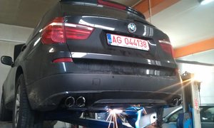 Unde as putea sa imi pun evacuare finala dubla la bmw X3 F25?