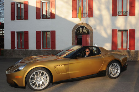 Unicat: Ferrari P540 Superfast Aperta - The Golden Ferrari Unicat: Ferrari P540 Superfast Aperta - The Golden Ferrari