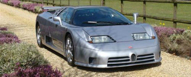 Unicul Bugatti EB110 SS modificat de Brabus isi face aparitia la vanzare