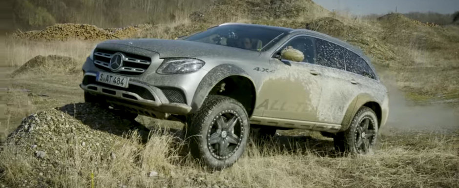 Unicul E-Class cu punti portale din lume l-a lasat fara cuvinte. Uite-l cum se descurca pe teren accidentat Unicul E-Class cu punti portale din lume l-a lasat fara cuvinte. Uite-l cum se descurca pe teren accidentat