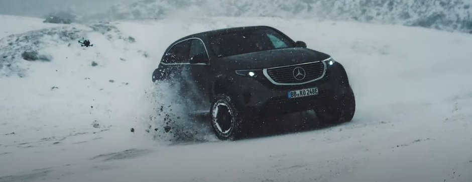 Unicul SUV electric cu punti pe portale. Cum se descurca in off-road Unicul SUV electric cu punti pe portale. Cum se descurca in off-road
