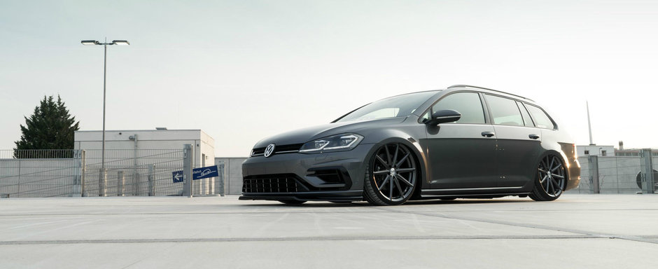 Unii spun ca e tuning, altii ca nu. Ce modificari a primit acest Volkswagen Golf R Variant