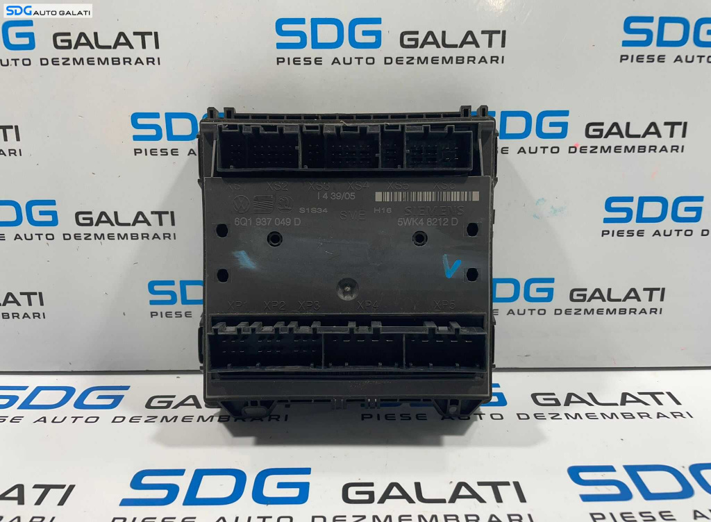 Unitatate Modul Calculator Control Confort Skoda Fabia 1 2000 - 2007 Cod 6Q1937049D [L3782]