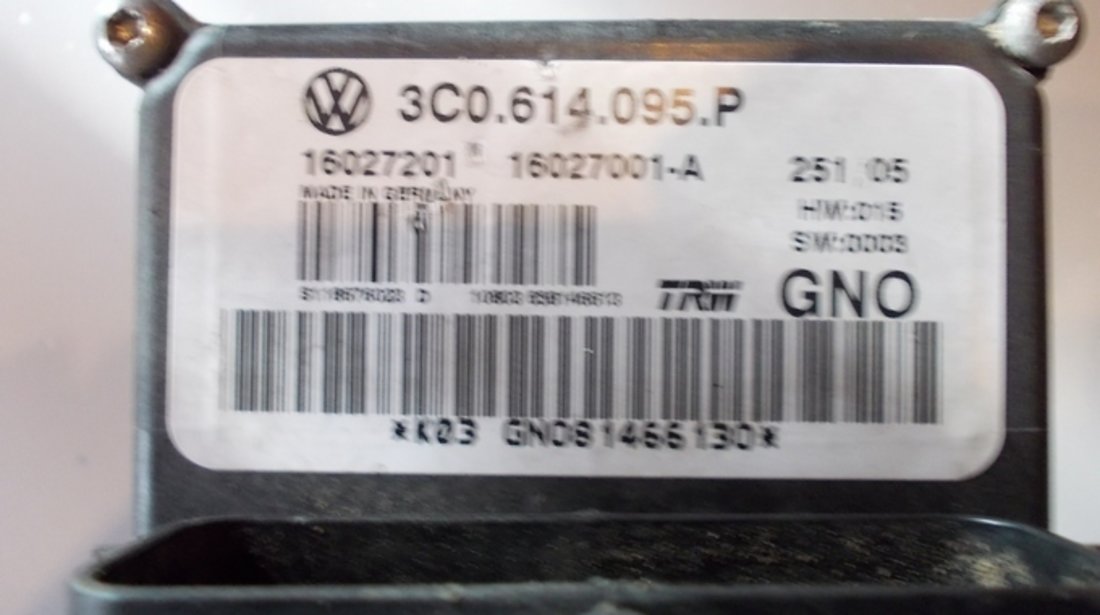 UNITATE ABS, 3C0614095P, VW PASSAT (3C2), 1.9TDI