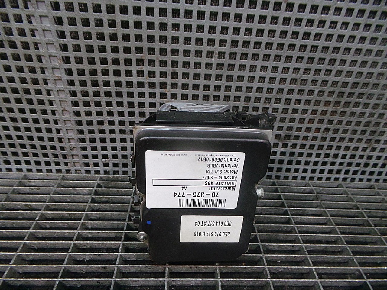 UNITATE ABS AUDI A4 A4 2.0 TDI - (2004 2007)