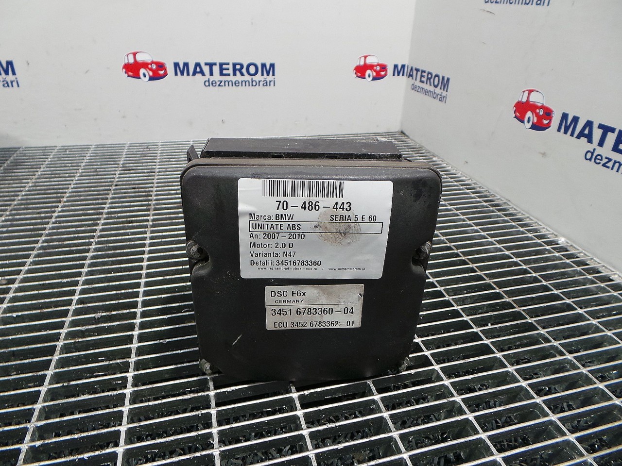 UNITATE ABS BMW SERIA 5 E 60 2.0 D - (2007 2010)