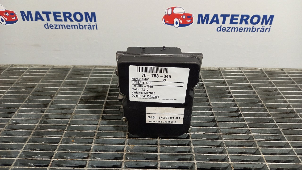 UNITATE ABS BMW X3 X3 2.0 D - (2007 2010)