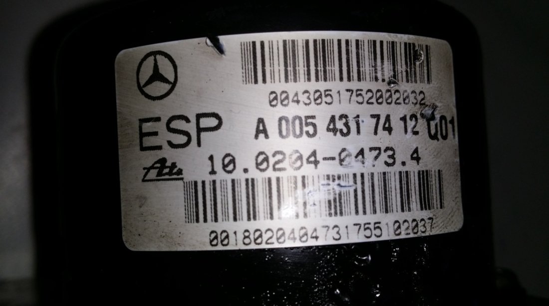 Unitate ABS, ESP Mercedes C Class, W203
