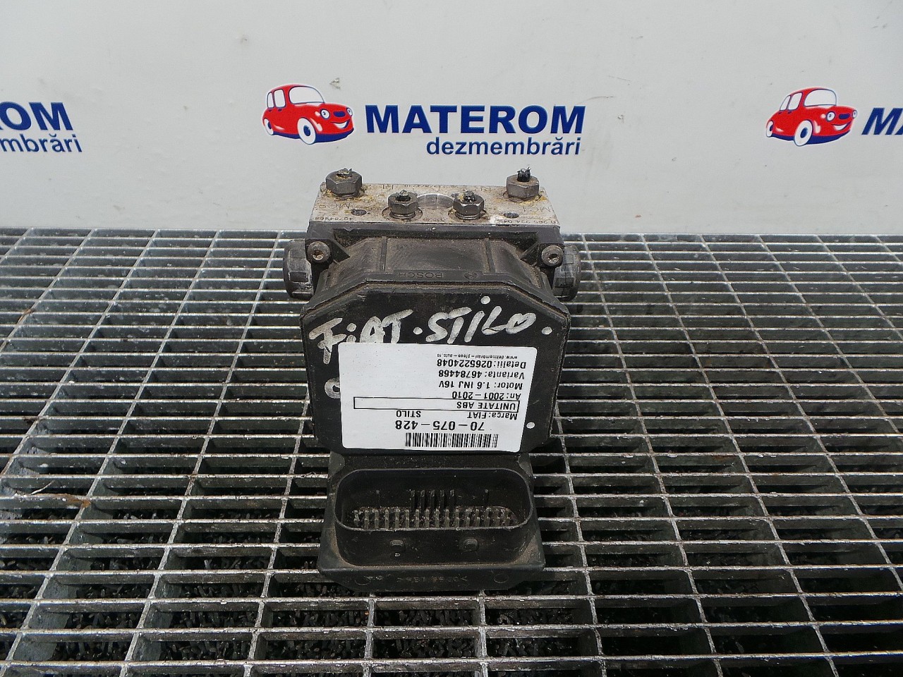 UNITATE ABS FIAT STILO 1.6 INJ 16V - (2001 2010)